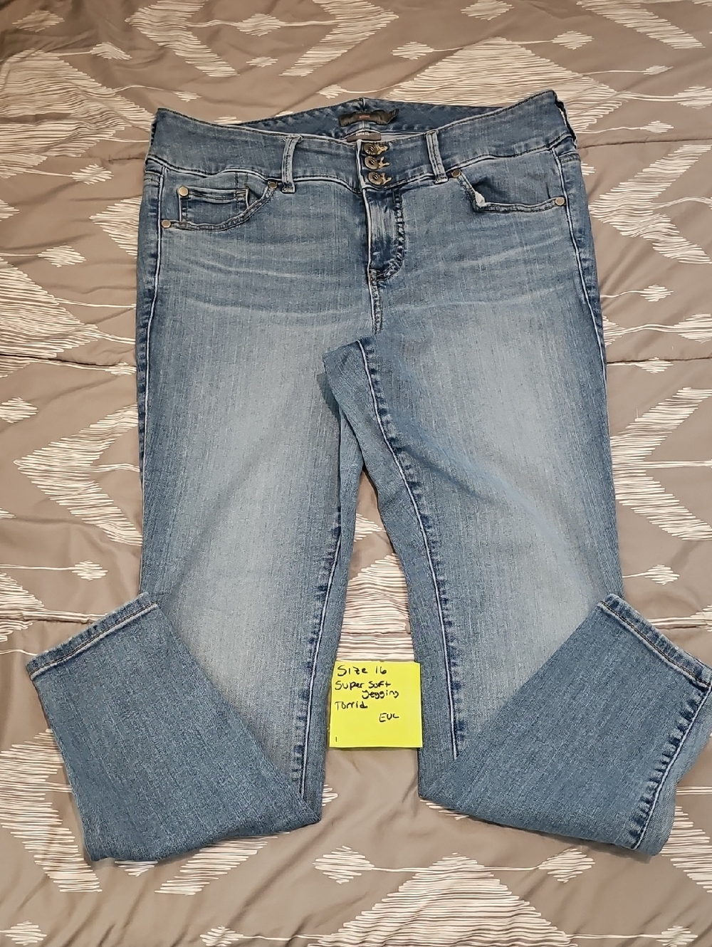 Torrid Light Blue Jeggings